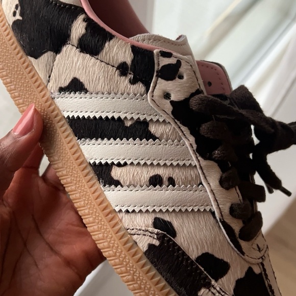 Adidas Cow Print Samba OG Sneakers - Picture 4 of 6